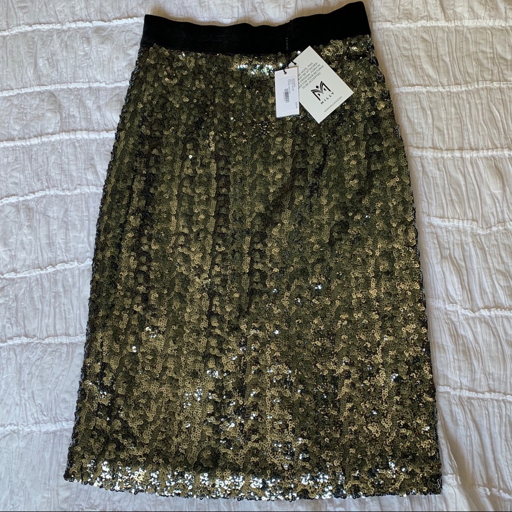 Milly sequin skirt